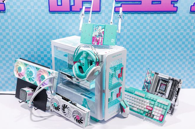联动燃爆二次元！全新外设惊艳亮相澳门新葡京ROG×初音未来跨界(图4)